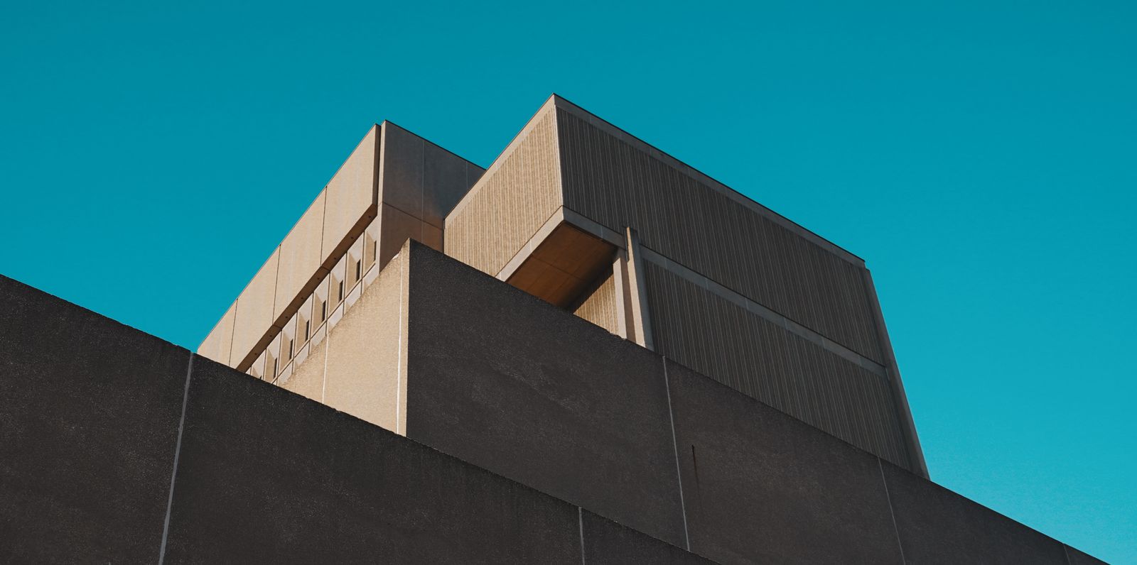 Modern concrete residence