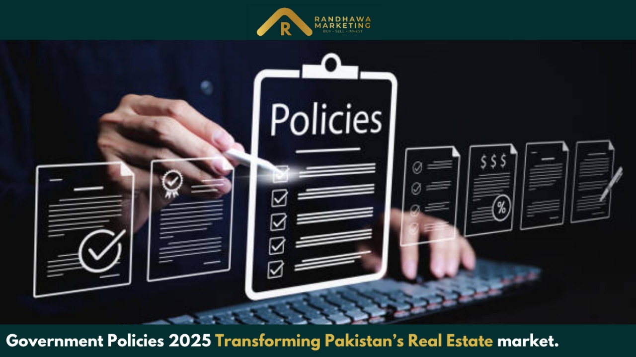 Government Policies 2025 Transforming Pakistan’s Real Estate market