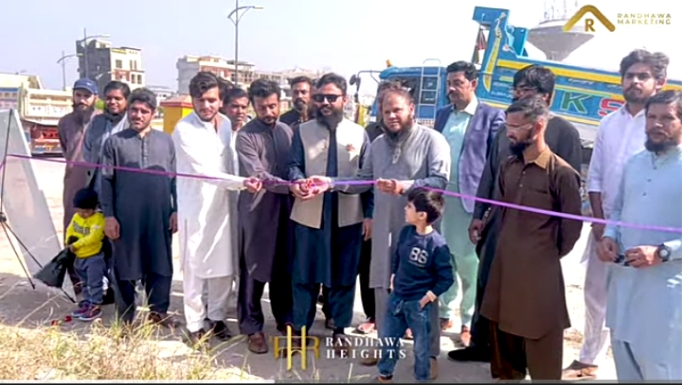 Inauguration of Randhawa Heights in Bahria Enclave Islamabad